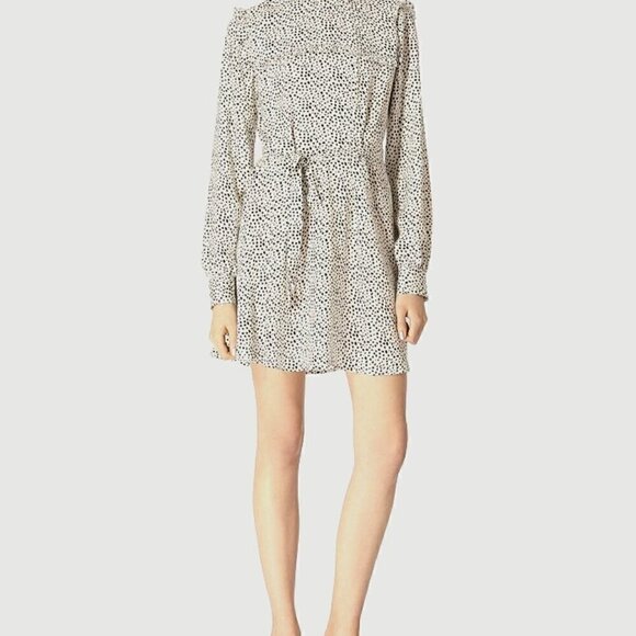 Avec Les Filles Black and White mini day dress Size XL - Picture 2 of 2